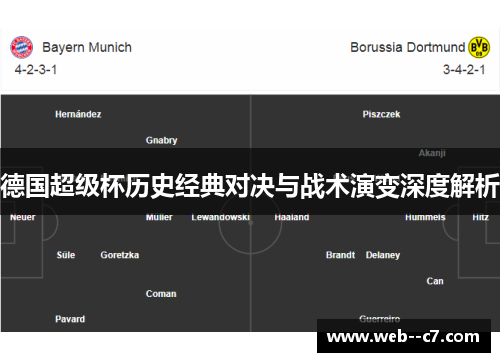 德国超级杯历史经典对决与战术演变深度解析 德国超级杯历史经典对决与战术演变深度解析