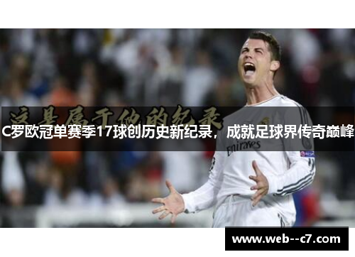 C罗欧冠单赛季17球创历史新纪录，成就足球界传奇巅峰